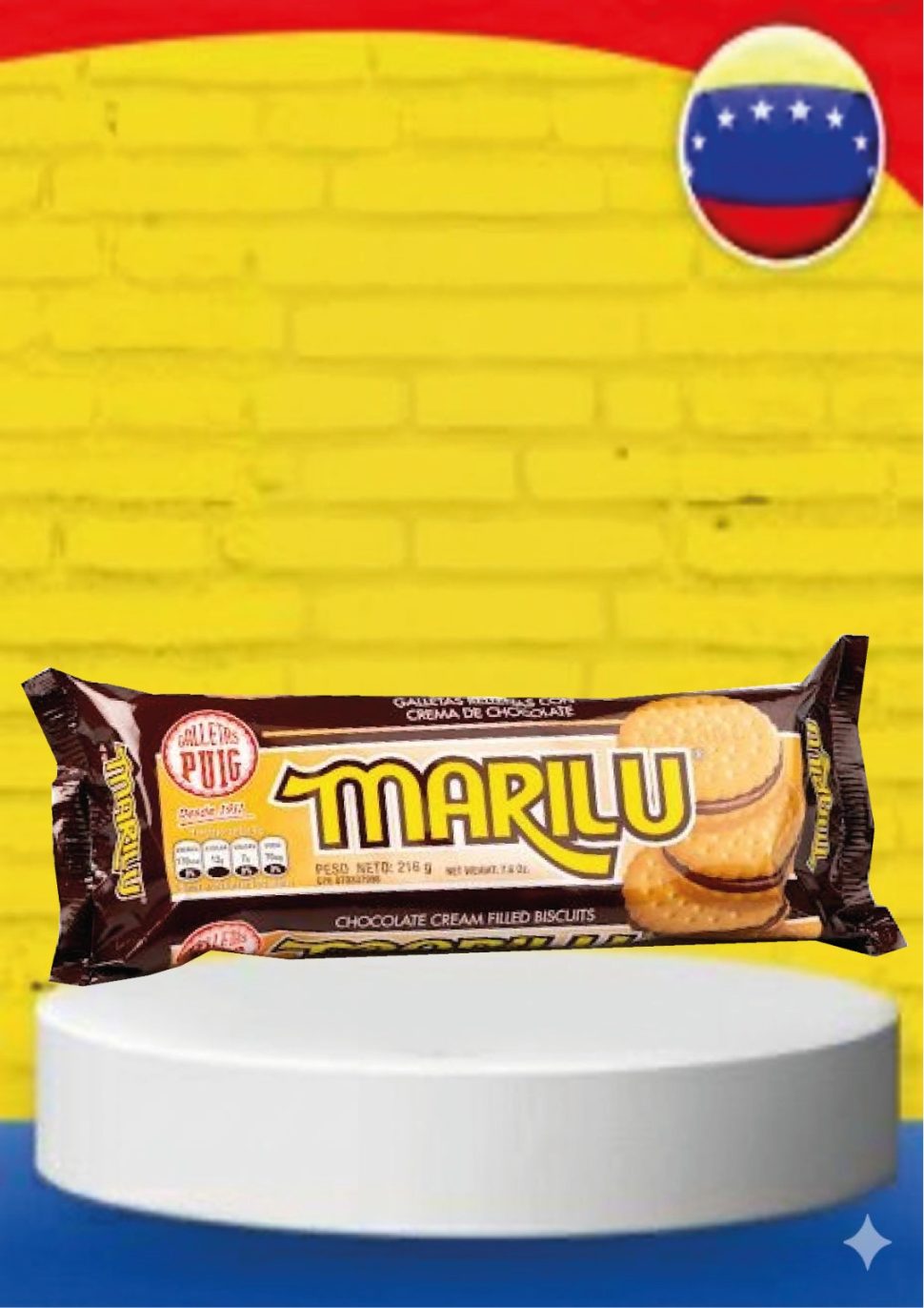 Marilu galletas rellenas de chocolate