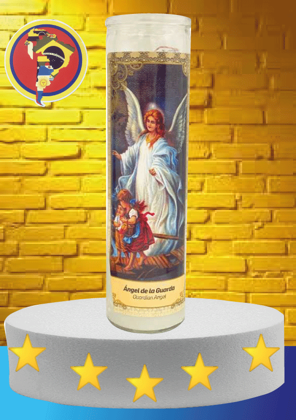 vela esoterica angel de la guarda