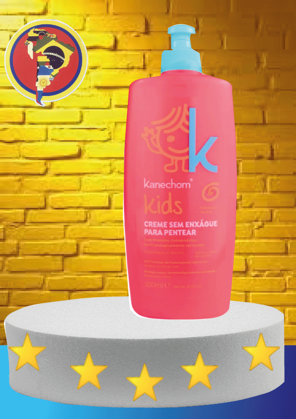 KANECHOM KIDS CREME SEM ENXAGUE PARA PENTEAR  300ML